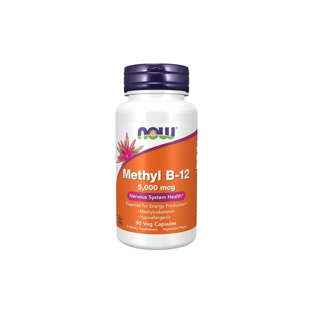Methyl B-12 5000 mcg 90 Veg-Kapseln Now Foods